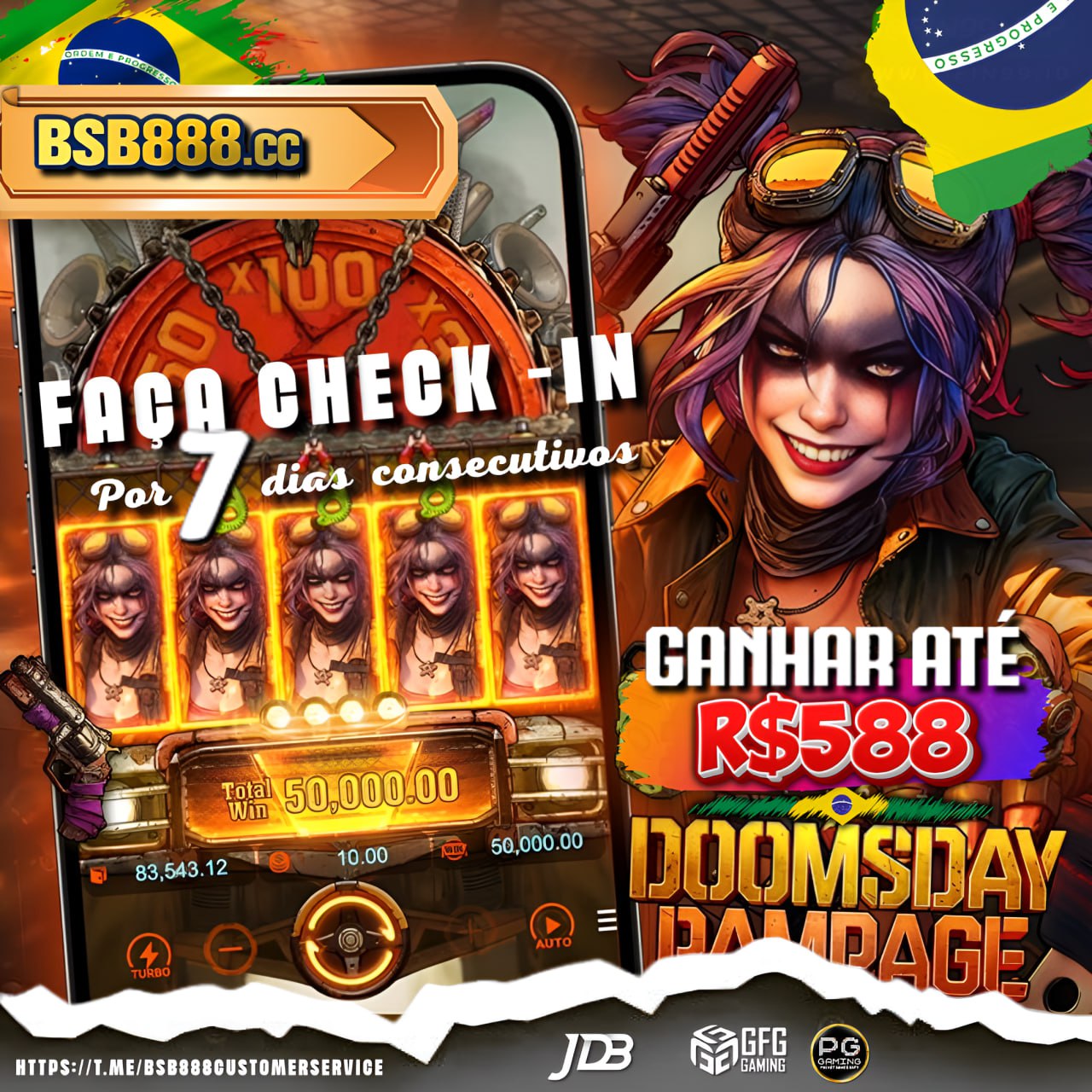 Imagem promocional da bsb888 mostrando a plataforma e suas vantagens